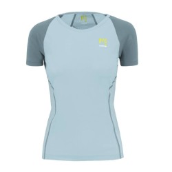 Kvinner t-skjorte Karpos Lavaredo Evo W Jersey Akvamarin / Spring Lake